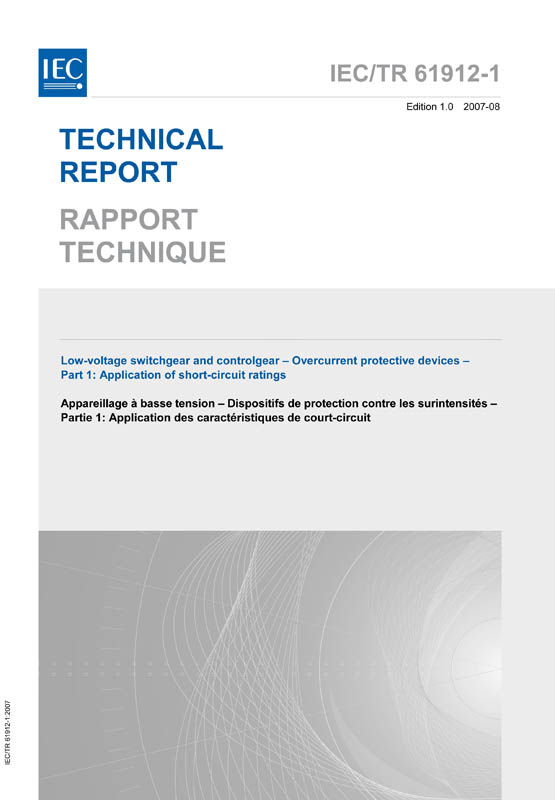 Cover IEC TR 61912-1:2007